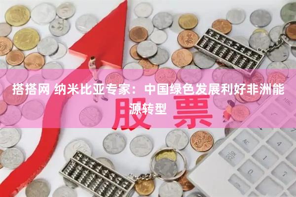 搭搭网 纳米比亚专家：中国绿色发展利好非洲能源转型