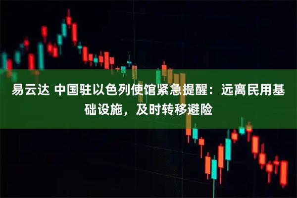 易云达 中国驻以色列使馆紧急提醒:远离民用基础设施,及时转移避险